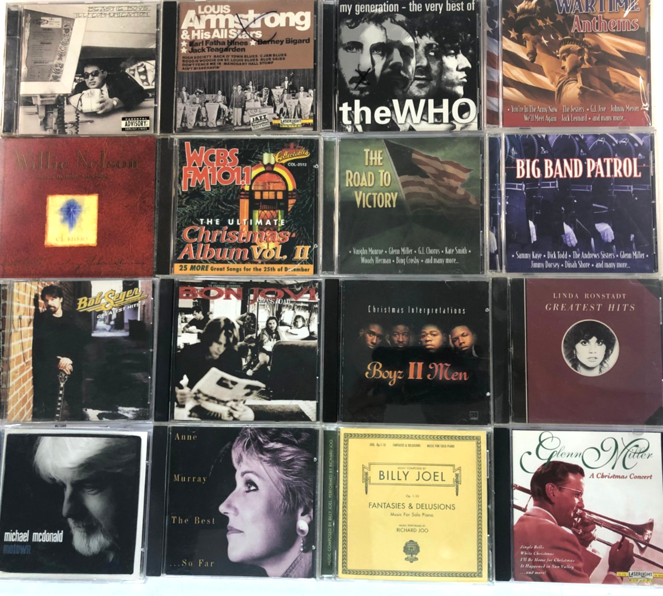 CD's Pick Choose your own-Country, Rock, Rap, R&B and more-Combined S/H Lot#1