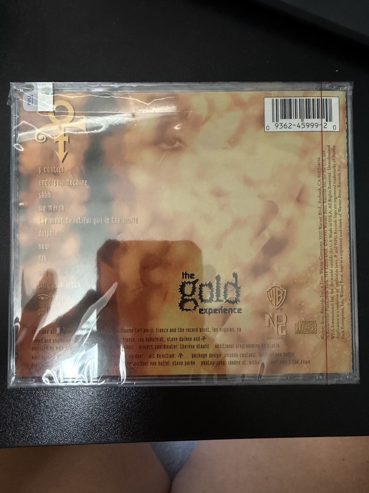 Prince The Gold Experience CD Factory Sealed 1995 Warner Bros 9362-45999-2