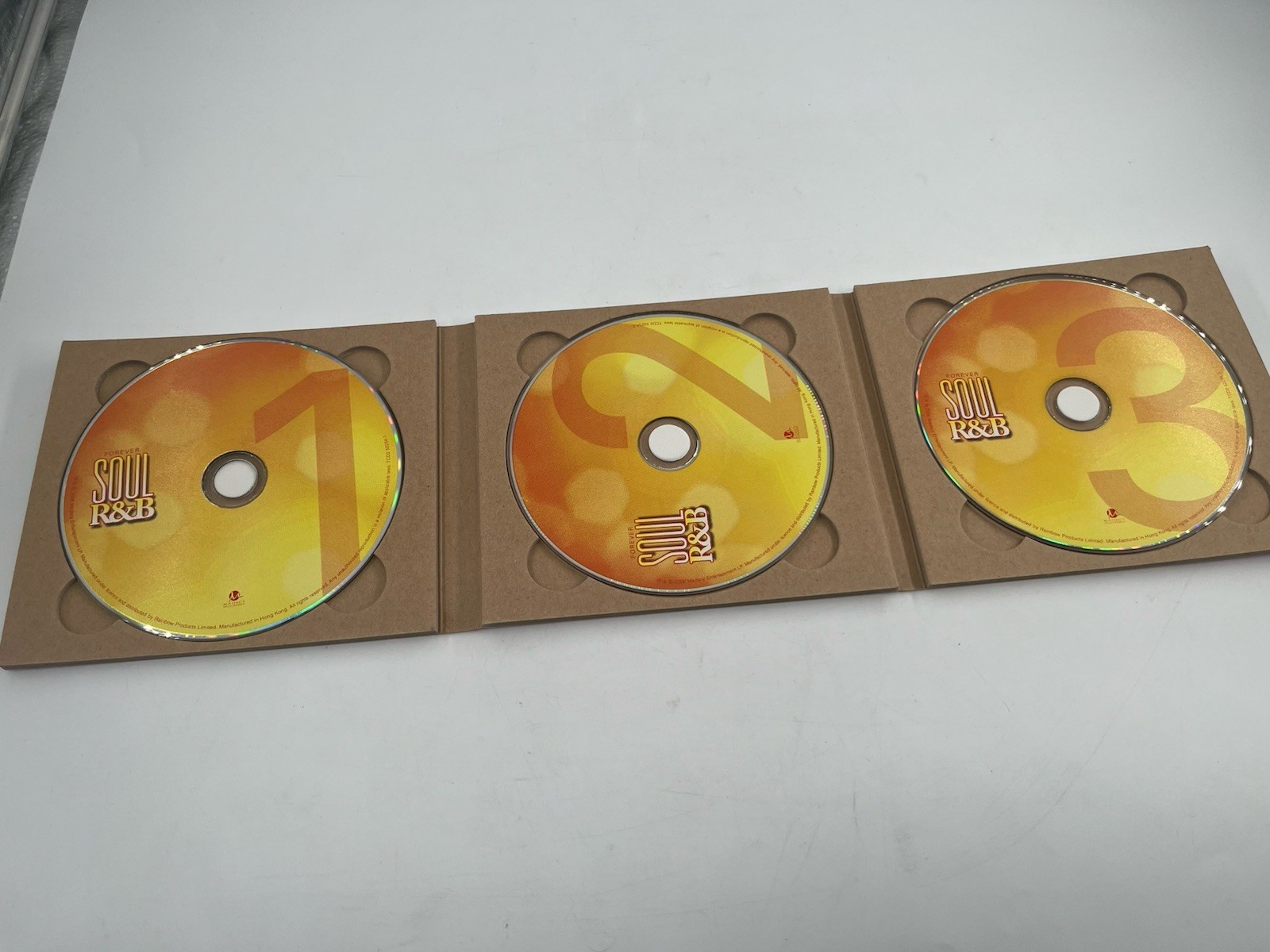 Forever Soul R&B by Various Original Artists (3 CD Box Set, 2006)