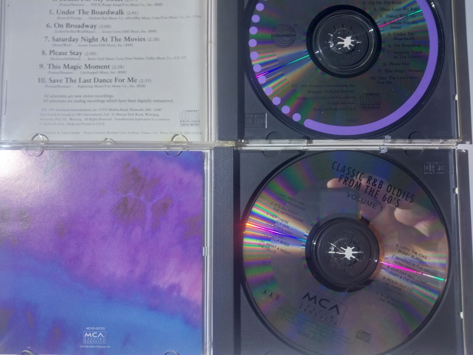 Lot Of 6 Classic R&B & Doo Wop Cds Ray Charles Teddy Pendergrass Drifters Ect