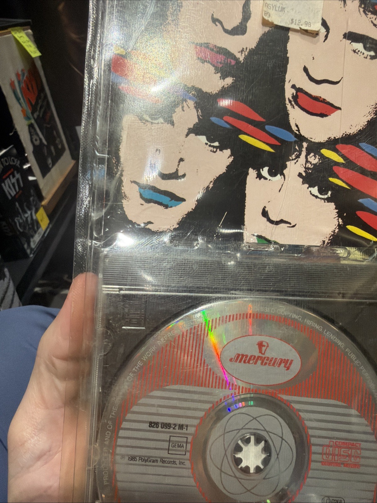 KISS CD Asylum Longbox Sealed West German Vintage 1985 Version Early Rare 80’s