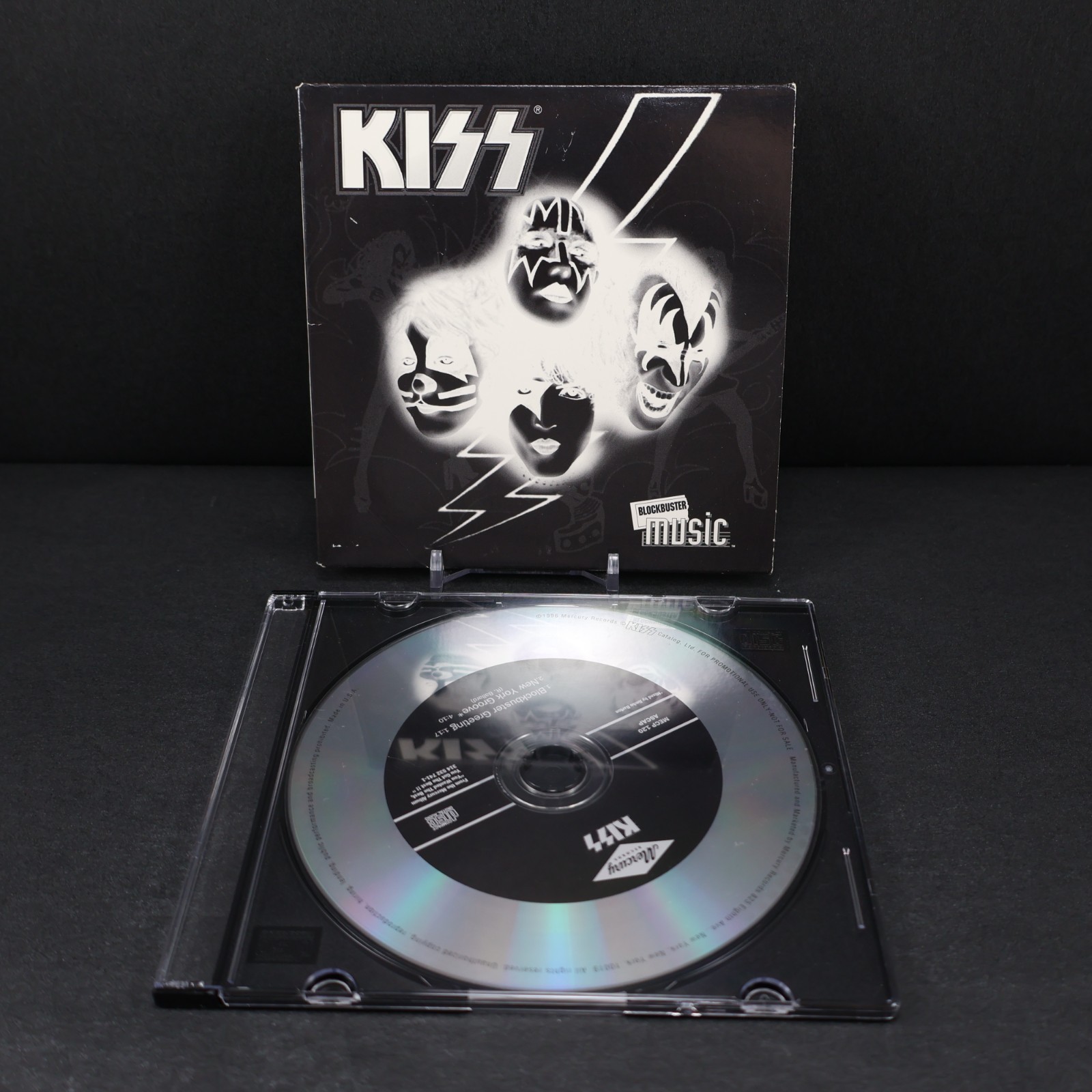 KISS Blockbuster Special Promo CD Single Promo 1996 New York Groove w/ Eric Carr