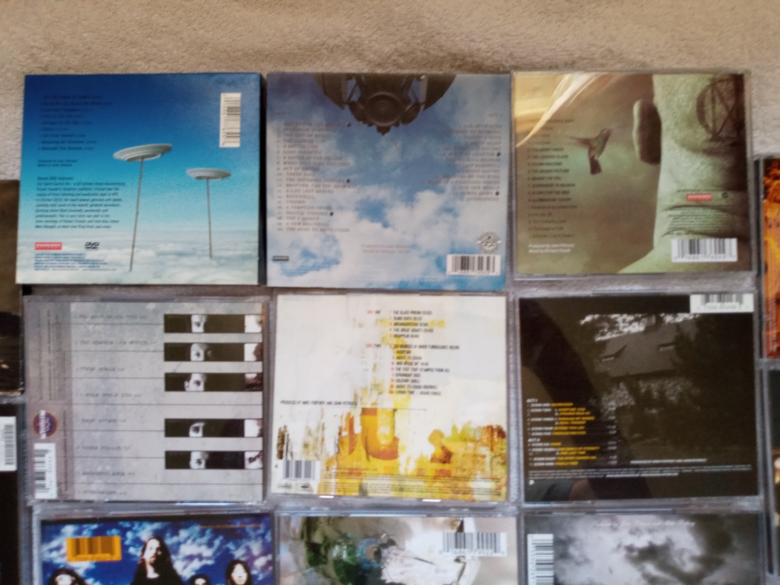 Dream Theater CD lot of 13 + DVDs