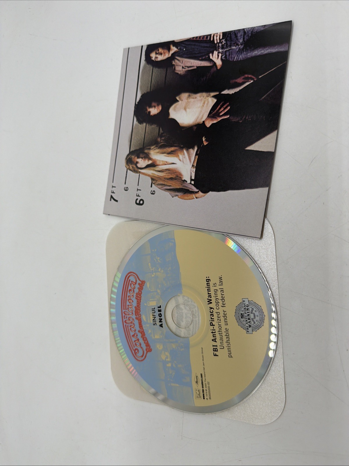 ANGEL SINFUL CD + Booklet Poster HIP-O LIMITED Edition