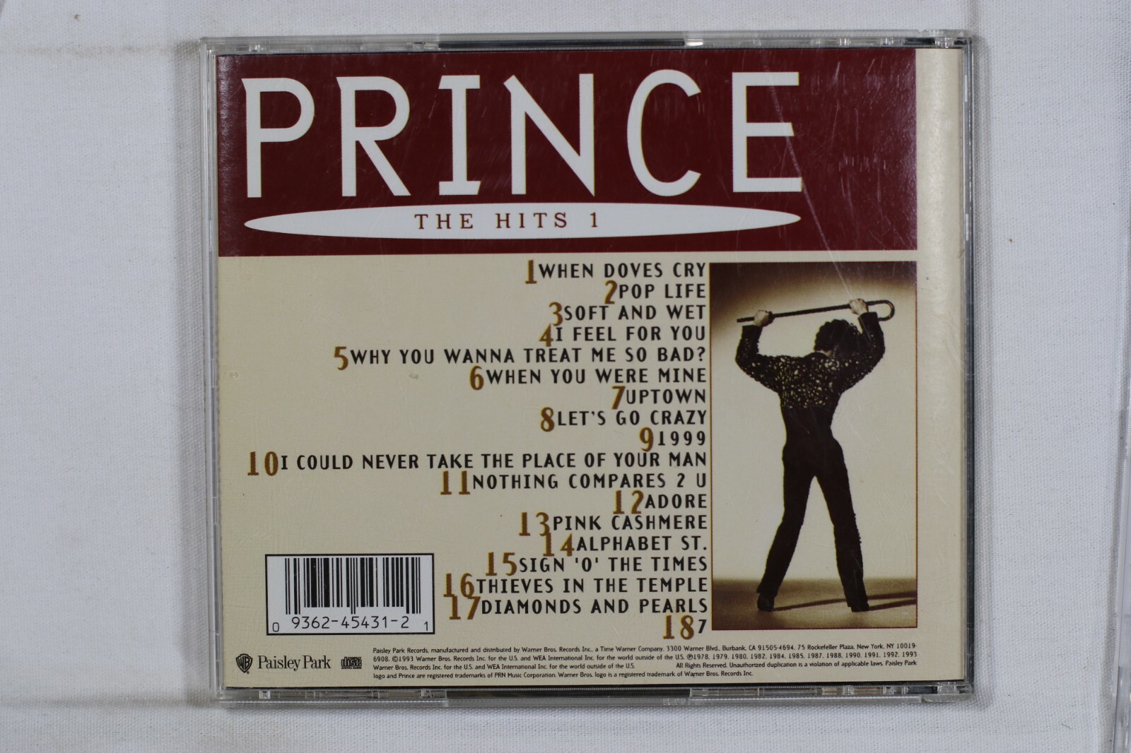 Prince ‎– The Hits 1 - CD (C1328)