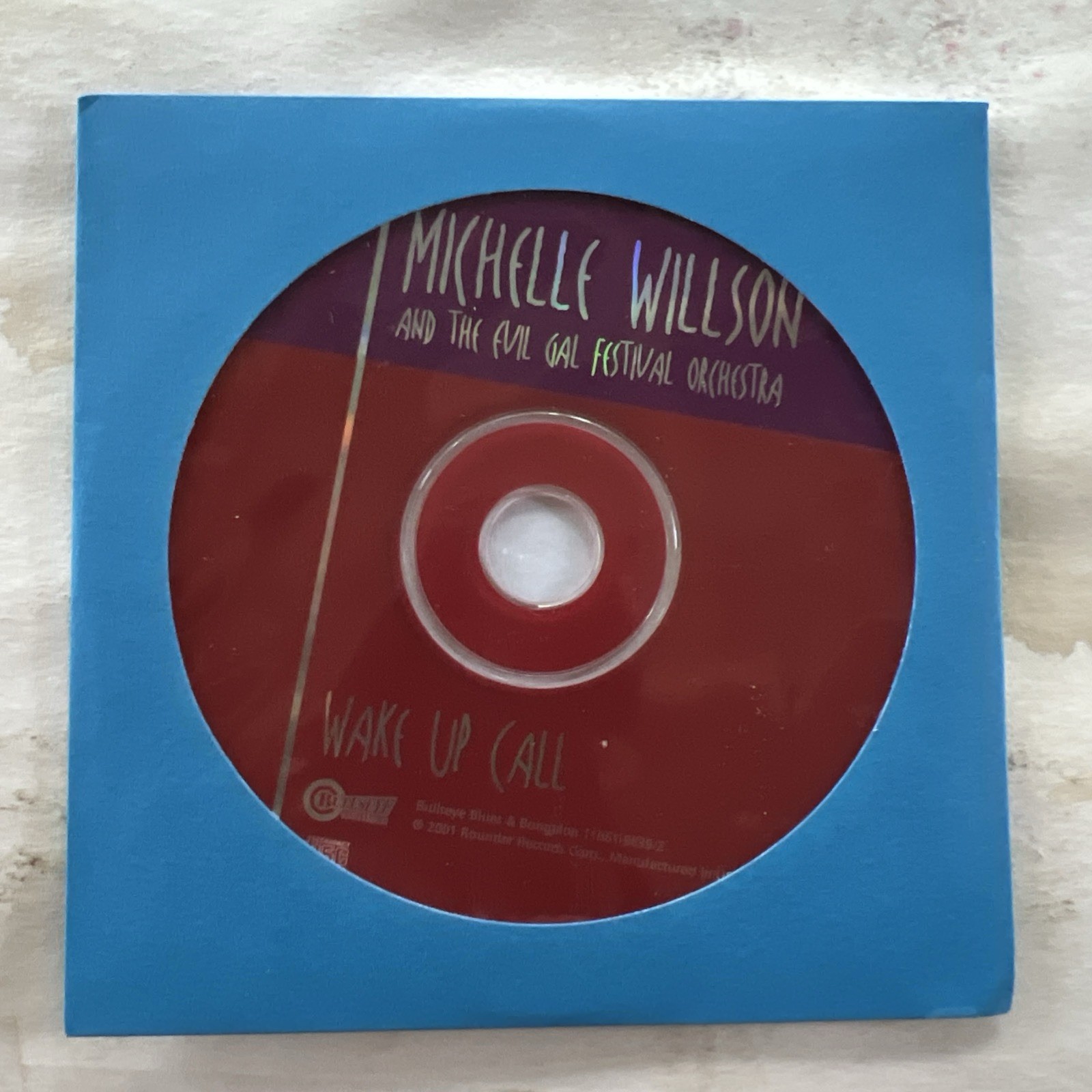 Michelle Wilson and The Evil Gal Festival Orchestra - Wake Up Cal Disk Only