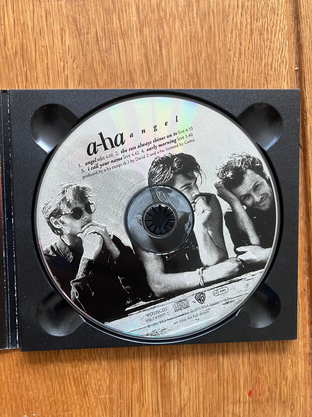 A-Ha - Angel CD Singles 1&2 COMPLETE in original placeholder Digipak (WB, 1993)