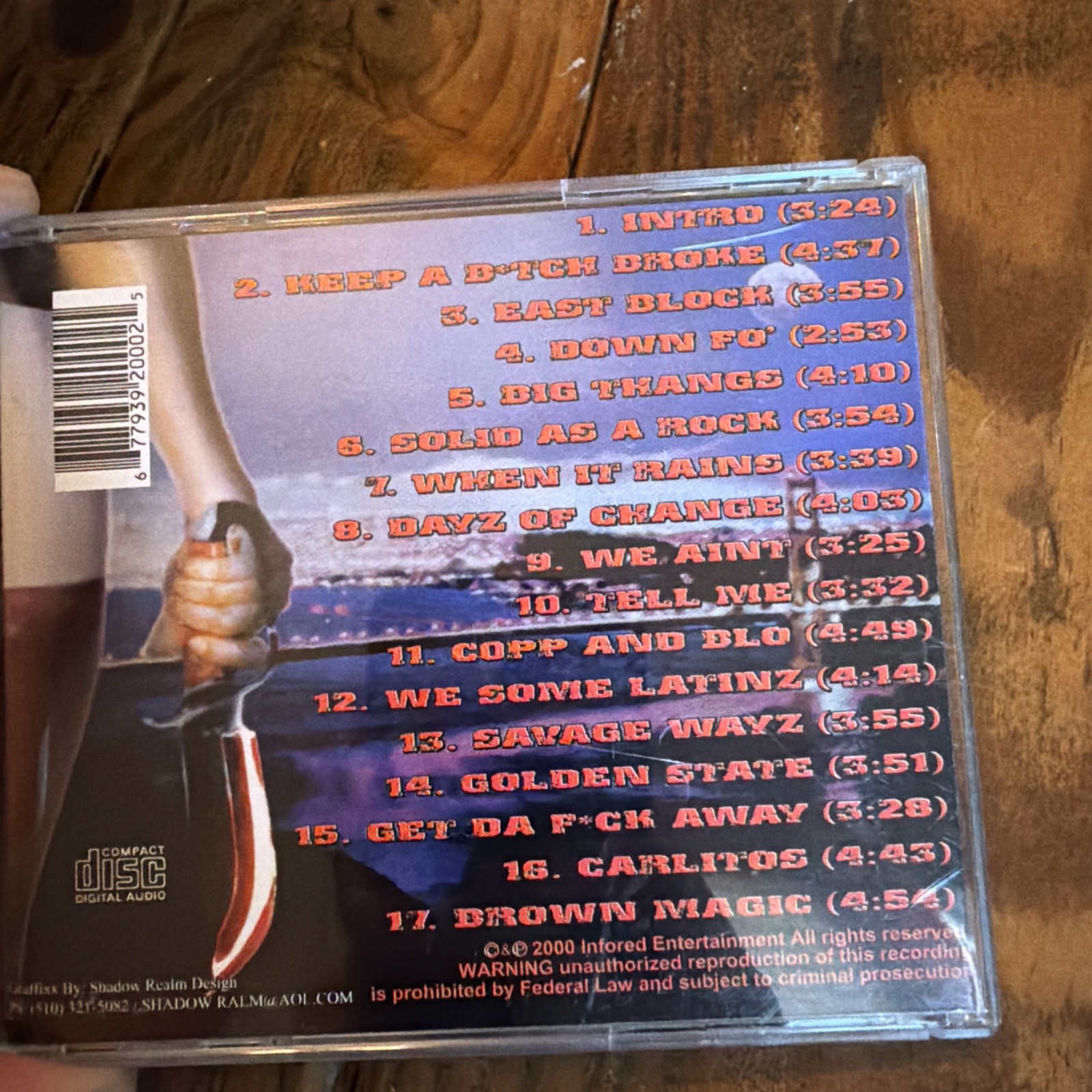Various Artists - Brown Magic - 2000 - AT086 MAC Dre Celly Cell Brotha Lunch