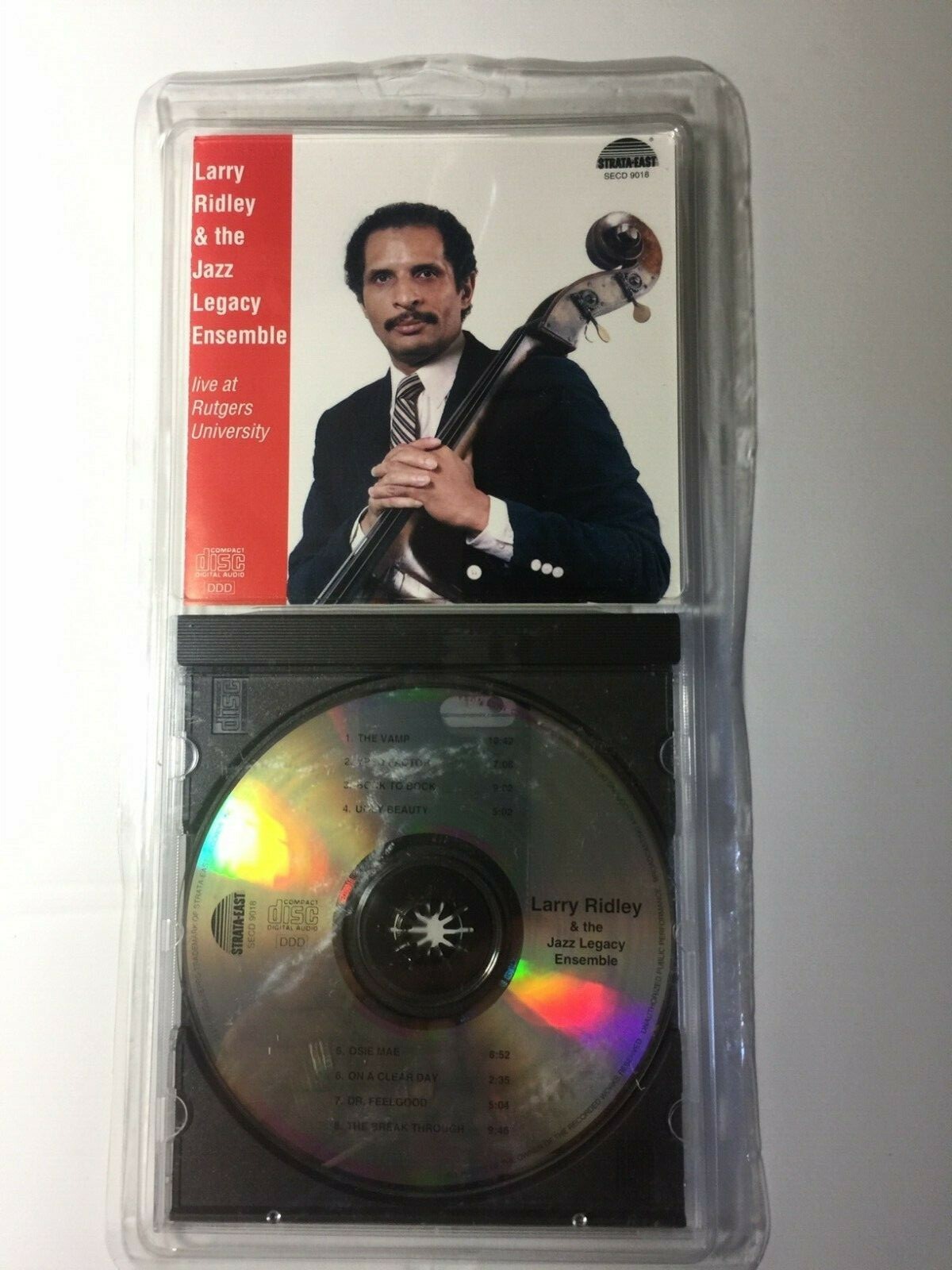 Larry Ridley & the Jazz Legacy Ensemble Live at Rutgers, Strata - East Audio CD.