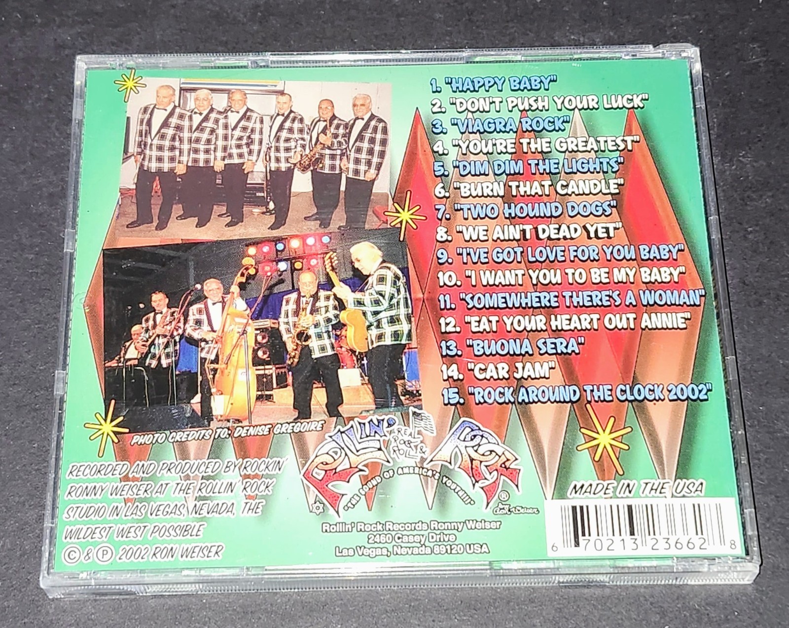 2002 Rockabilly ORIGINAL COMETS - Aged To Perfection - CD