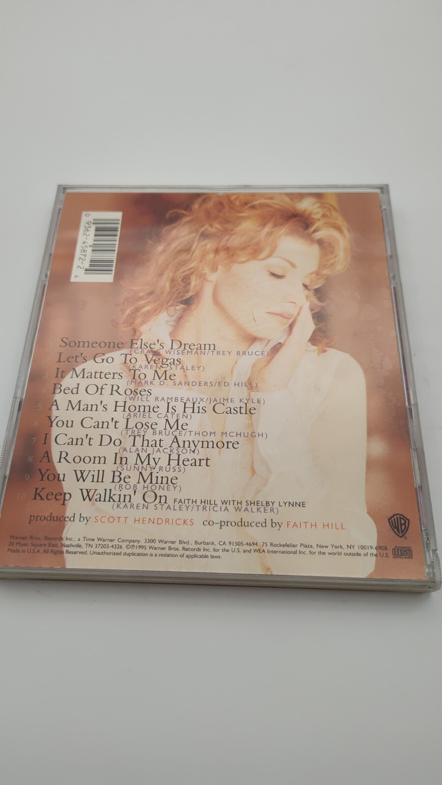 It Matters to Me by Faith Hill (CD, 1995)