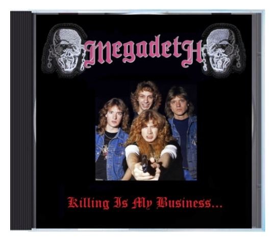 Megadeth Killing is my Business cd speed thrash metal Overkill Slayer Metallica
