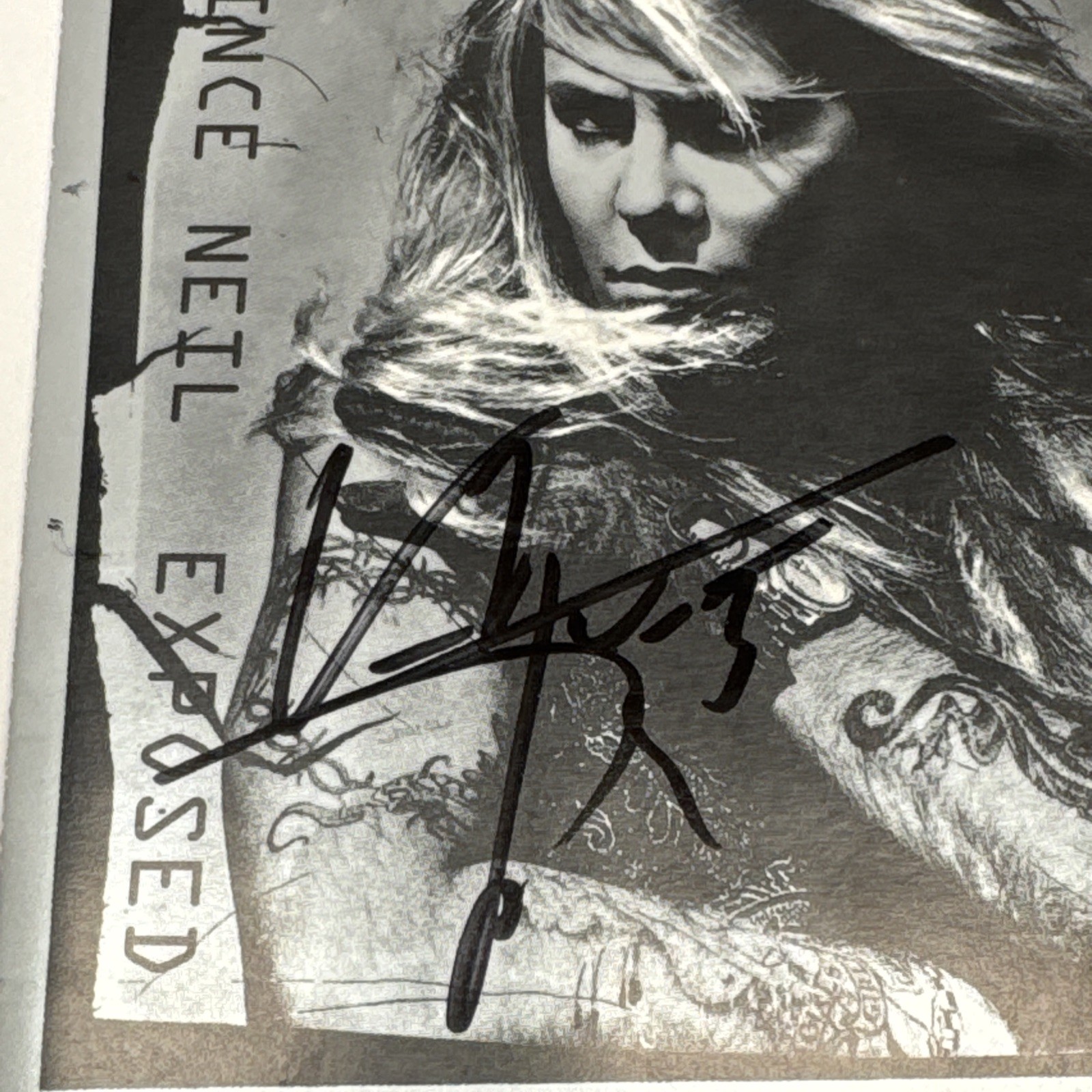 Signed Vince Neil Exposed CD 1993 WPCP-5290 Japan