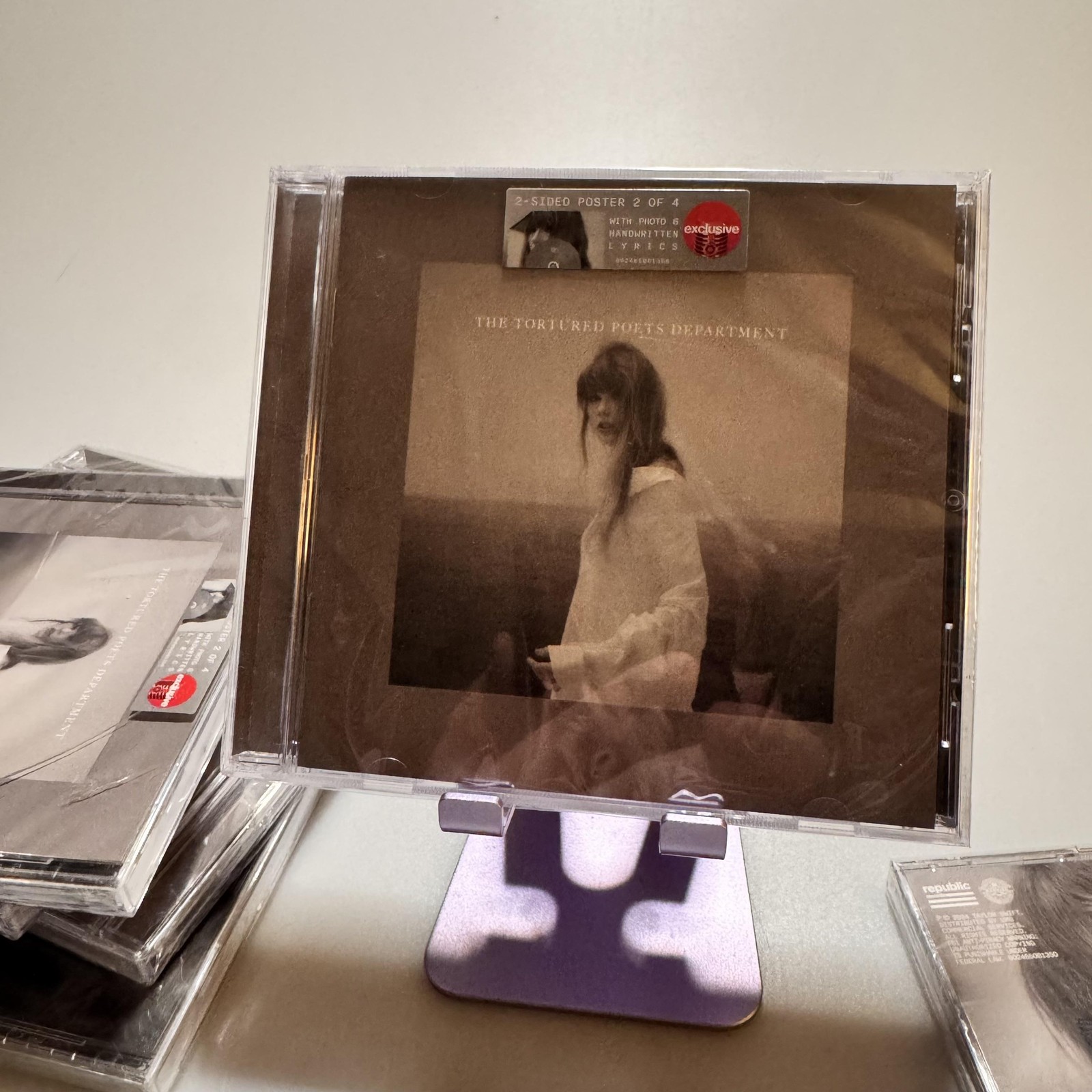Taylor Swift CD The Tortured Poets Department Target Exclusive Album 2024 *READ*