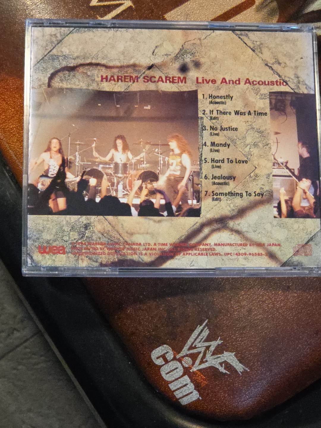 Harem Scarem Live and Acoustic Japan CD w/ OBI WPCR-46 Canada Melodic Hard Rock