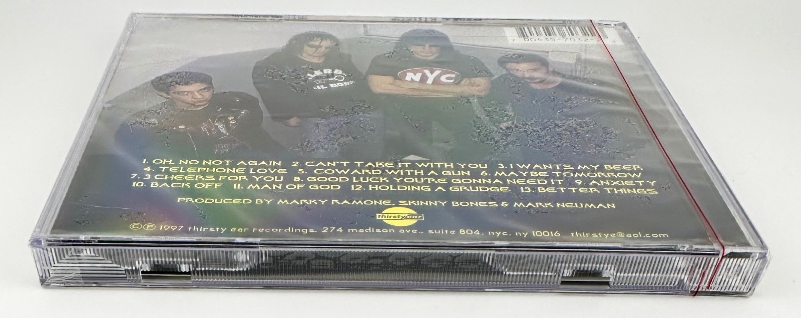 Marky Ramone & The Intruders (Self Titled) [ SUPER RARE NEW CD, 1997 ] SEALED