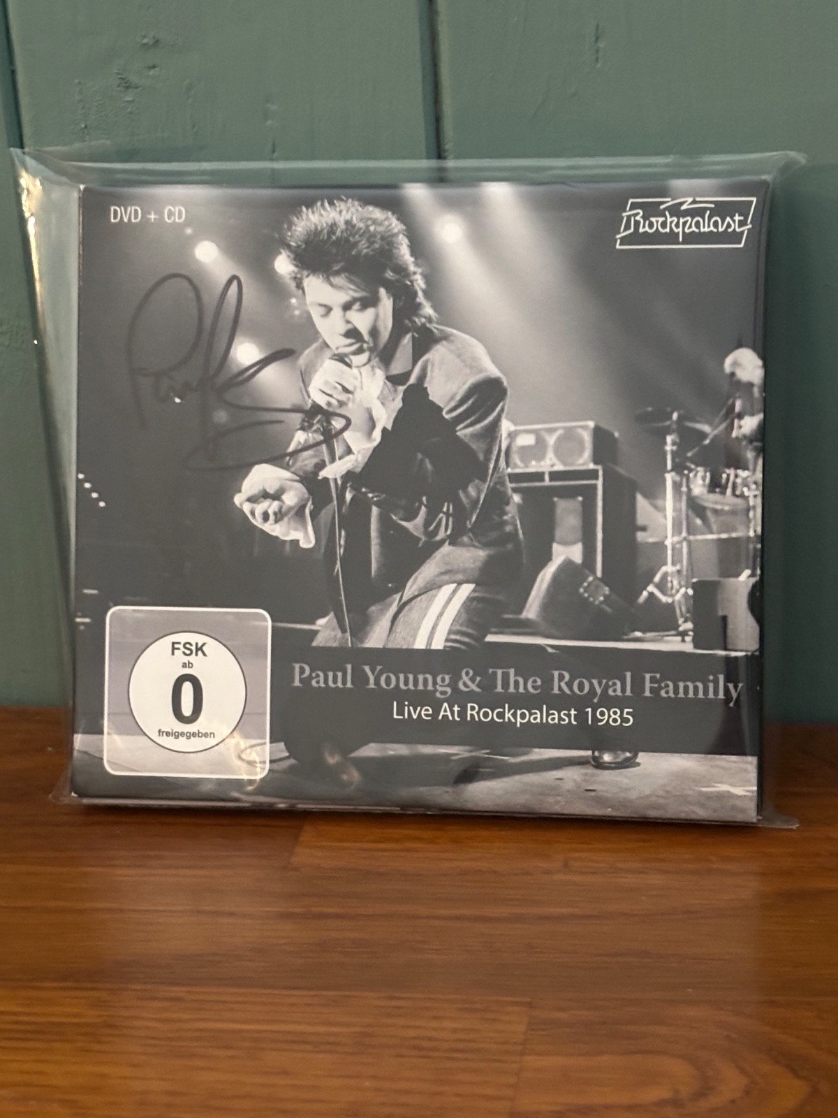 Paul Young - Live At Rockpalast 1985 - Limited Edition SIGNED CD & DVD Set - New