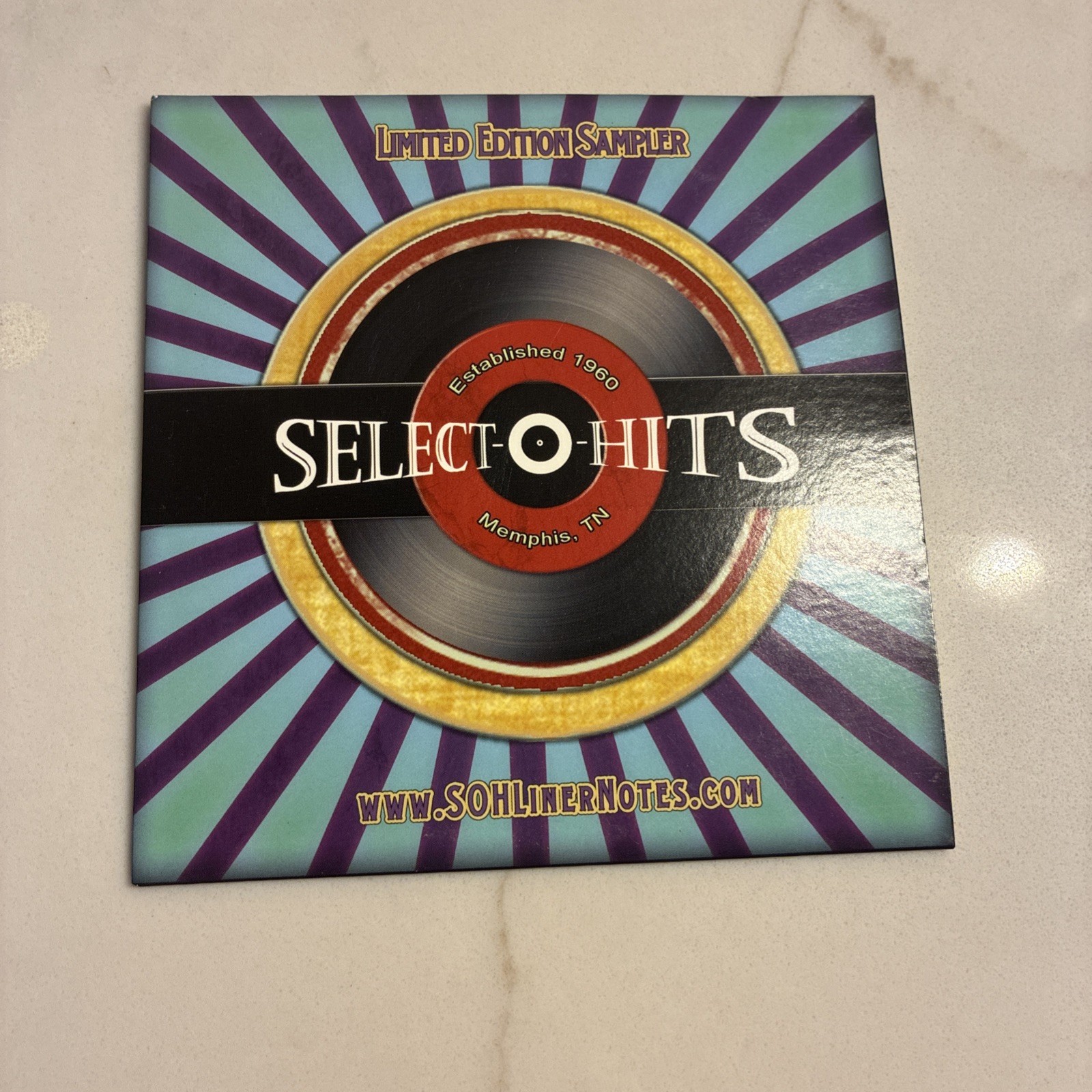 Select-O-Hits Limited Edition Sampler Music CD