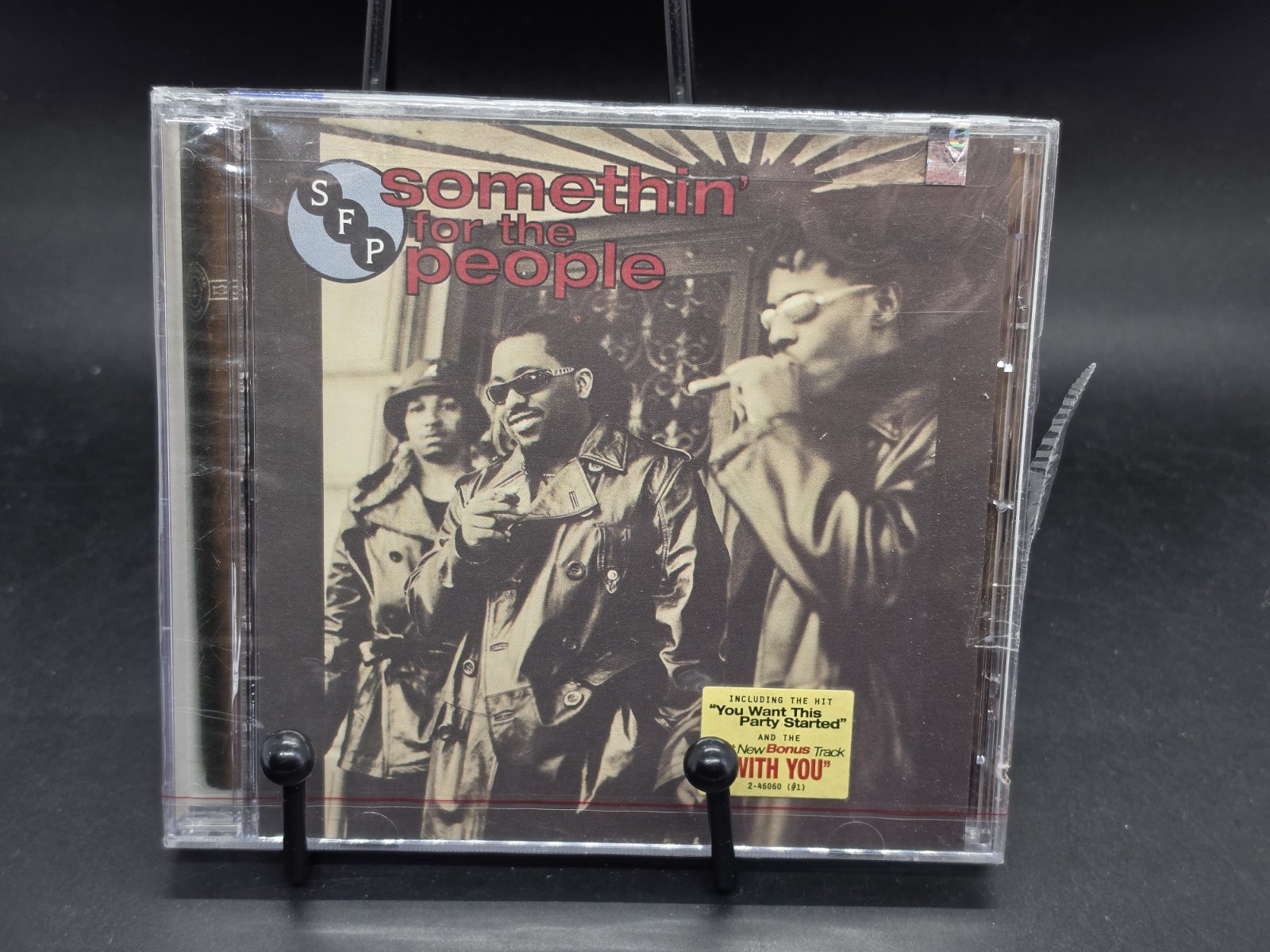 Somethin' For The People Self Titled Album (CD) New Sealed *Rip Plastic Crack Ca