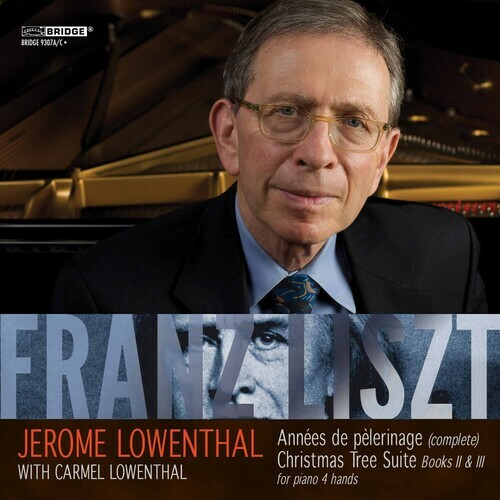 FRANZ LISZT 3 CDs Annees De Pelerinage + Christmas Tree Suite: Jerome Lowenthal