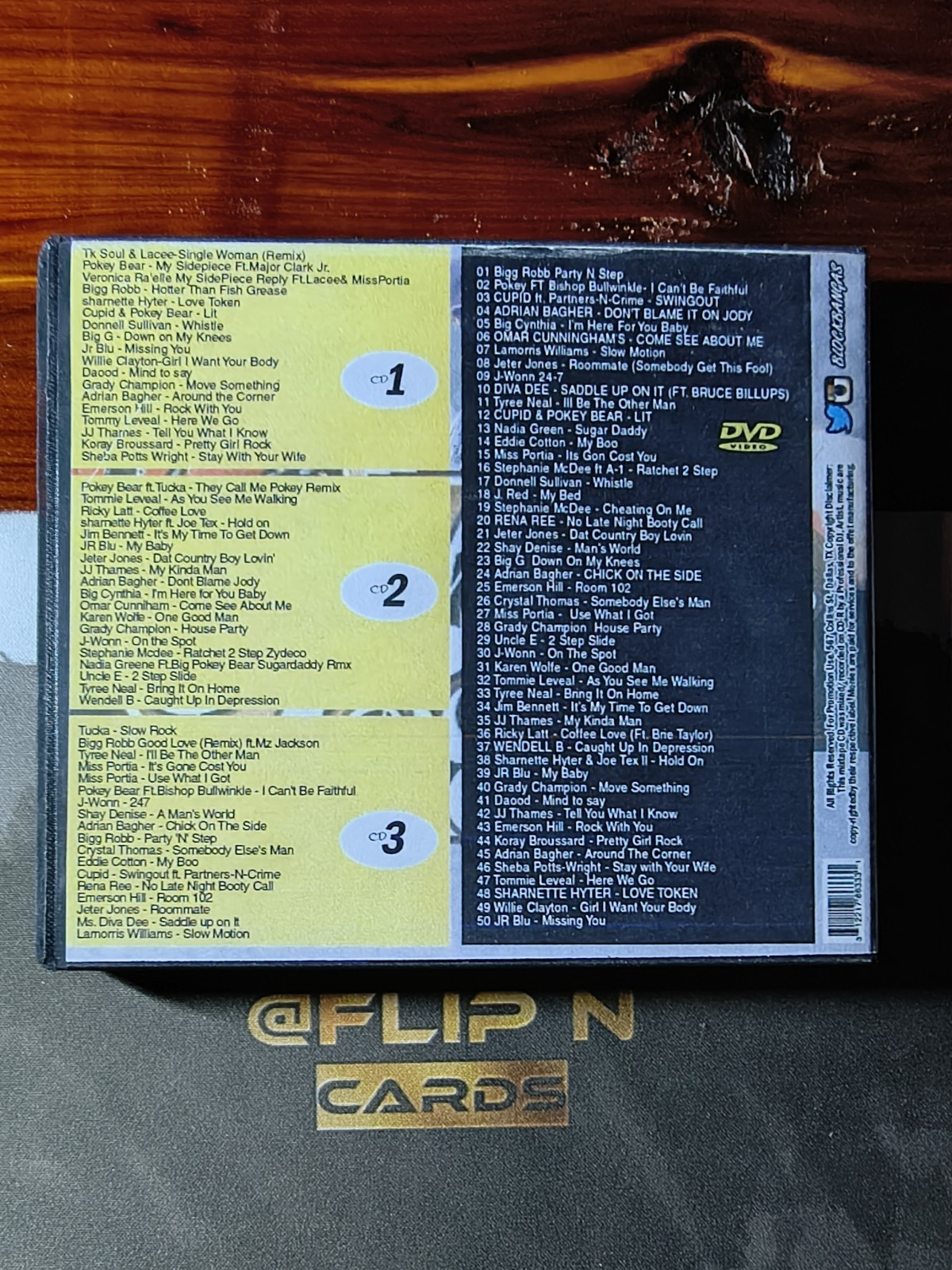 Southern Soul 3 - 4 Disc Soul Blues Mixtape 3 CDs & DVD - DJ Promo 2015 - 2017