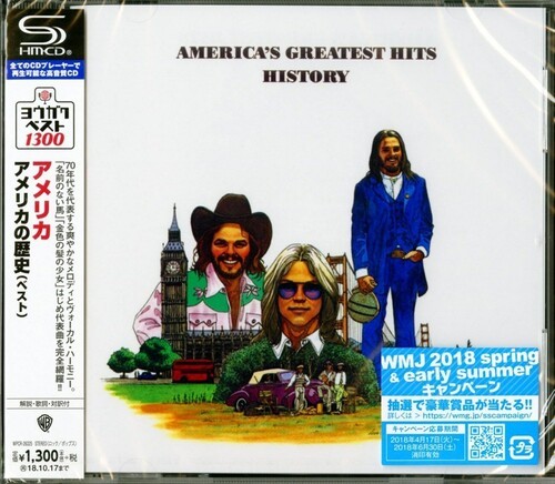 America - History - America's Greatest Hits (SHM-CD) [New CD] SHM CD, Japan - Im