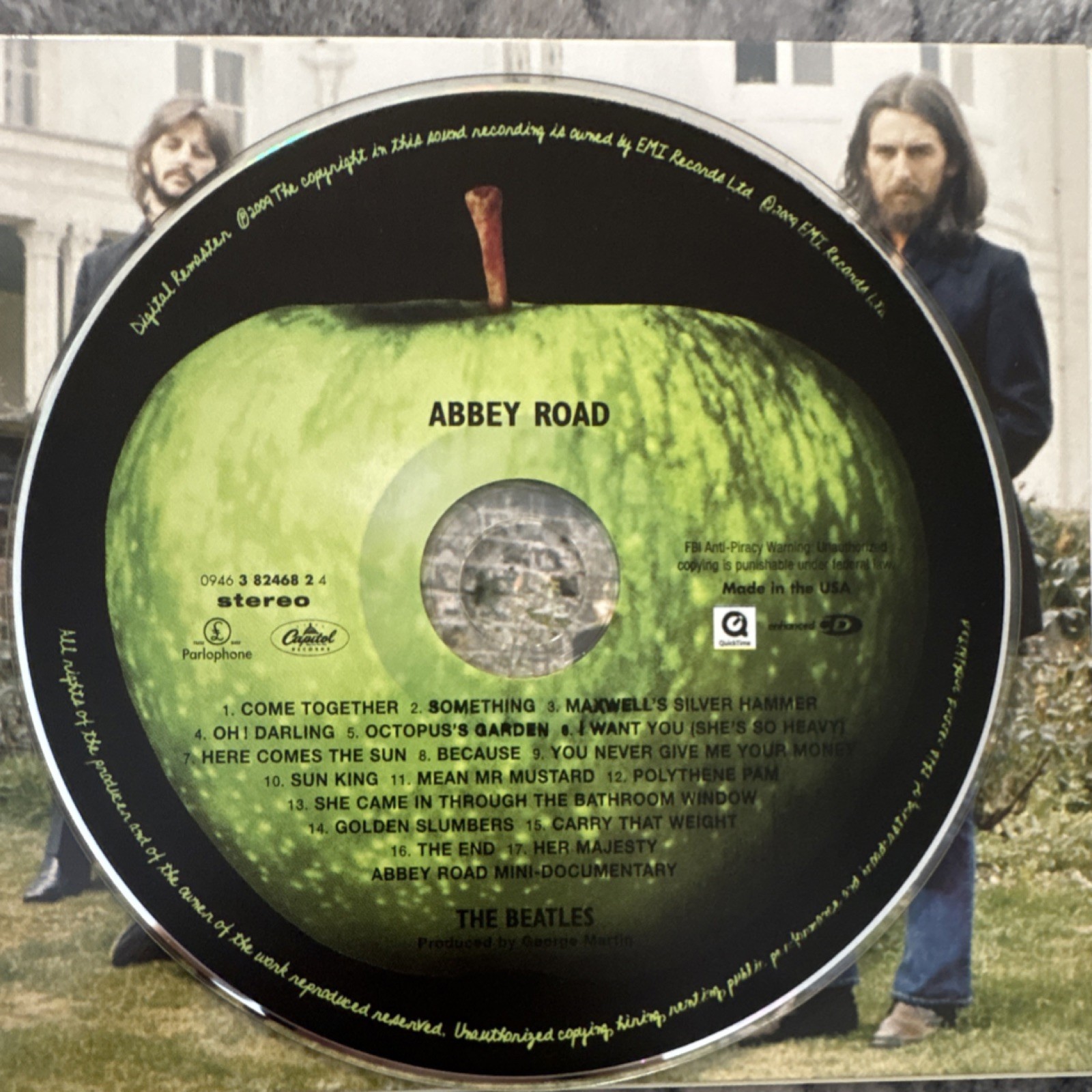 The Beatles Abbey Road Rock CD Album Apple Records 2009 George Martin