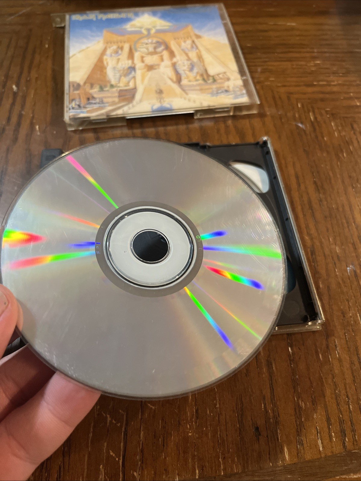 Iron Maiden Powerslave CD (1995, 2-Disc Set) RARE BONUS CD -CASTLE RECORDS