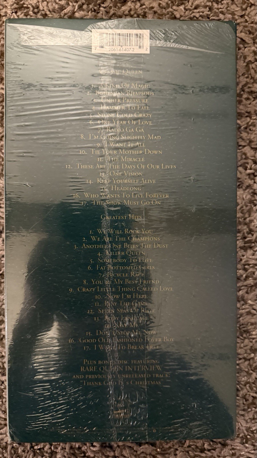 The Queen Collection 3 CD Box Set Classic Queen Greatest Hits