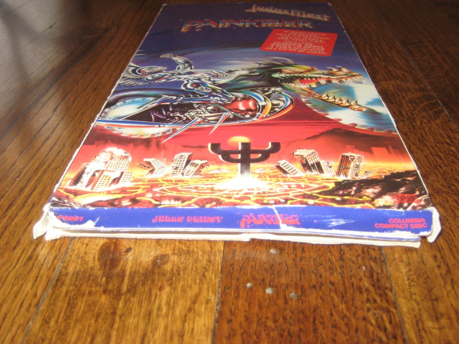 Judas Priest Painkiller Longbox and orignial cd-Rare! Rob Halford