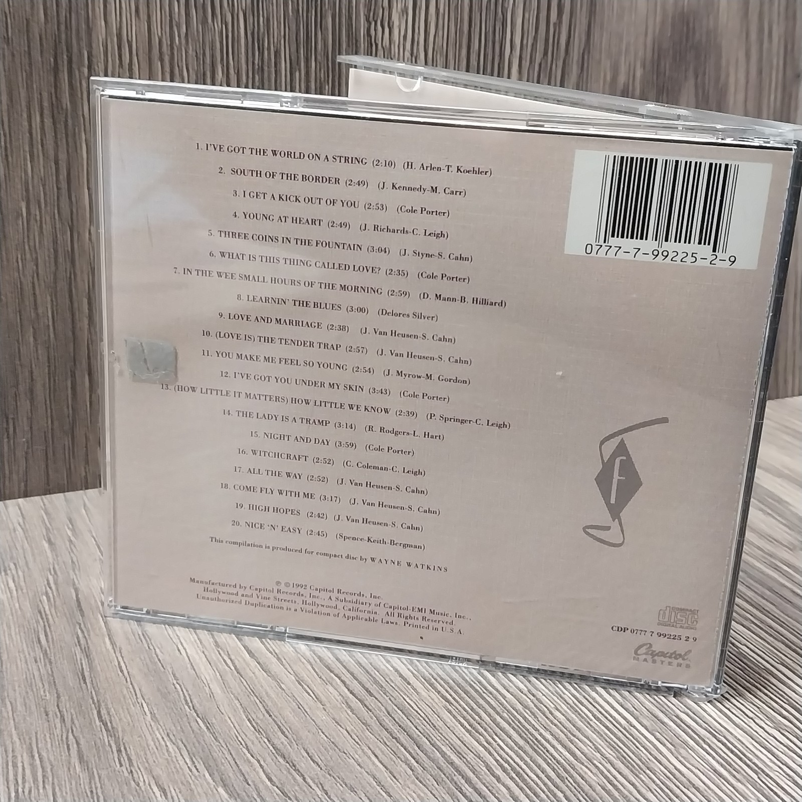 Frank Sinatra 3 CD Lot Easy Listening, Pop Vocal
