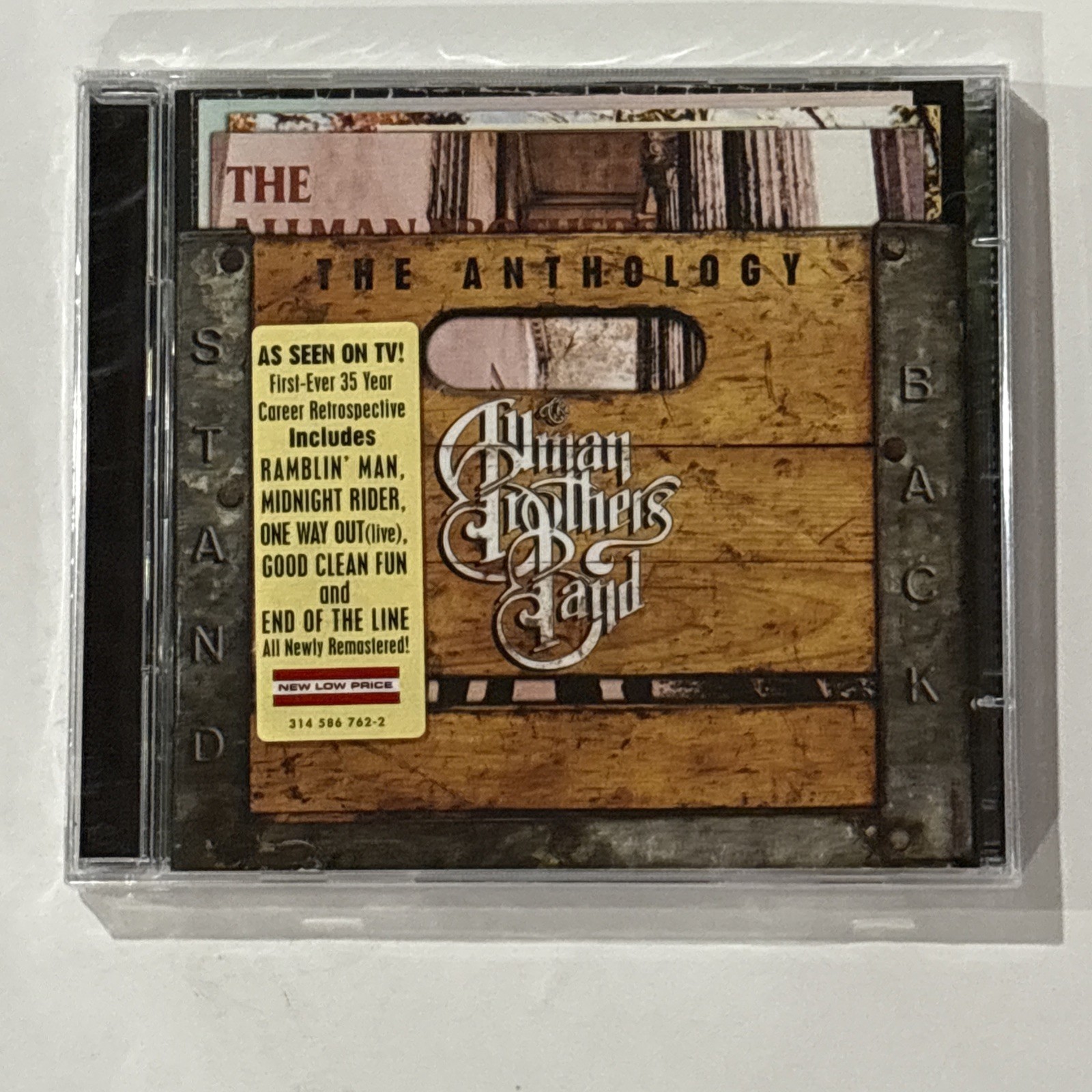 The Allman Brothers Band - Stand Back: Anthology 2 CD Remastered Set NEW SEALED