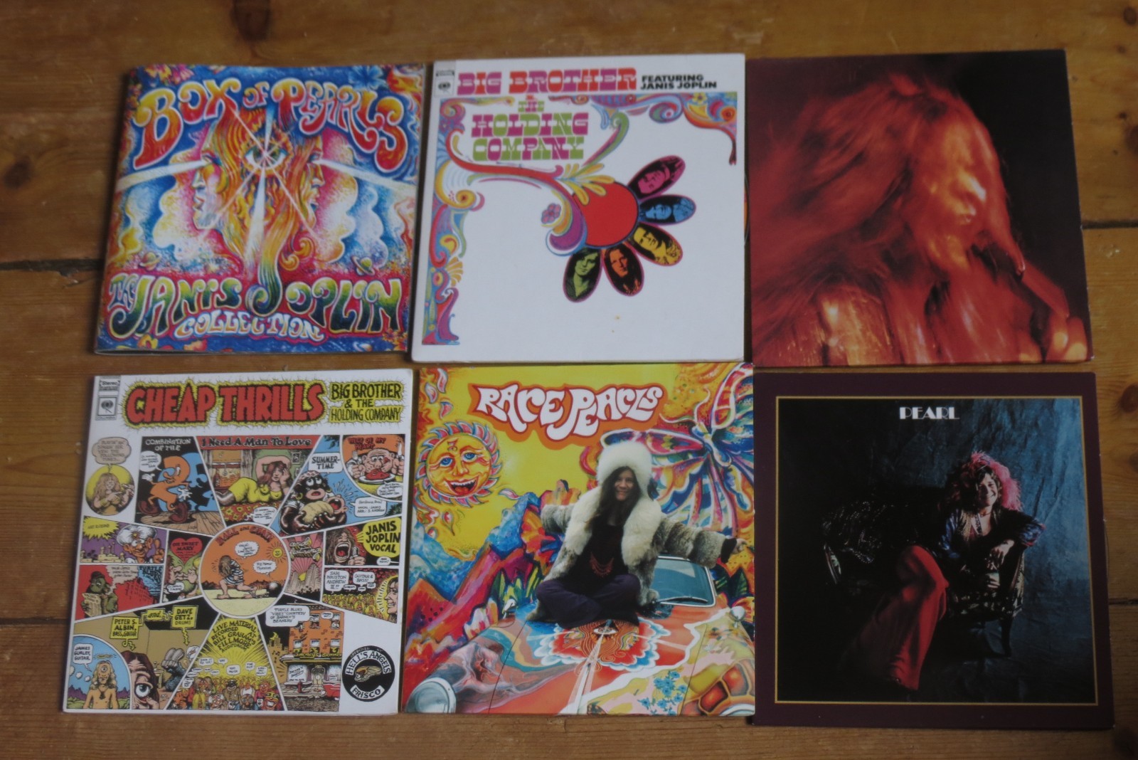 5 CD Janis JOPLIN box set - Box of Pearls - Cheap Thrills/Big Brother/Rare/Blues