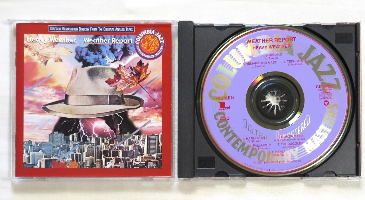 Weather Report Heavy Compact Disc CD 1992 USA Jaco Pastorius