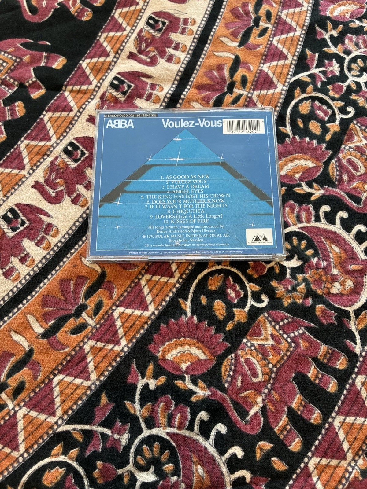 ABBA ‎Voulez-Vous Germany 1984 Reissue CD Polydor