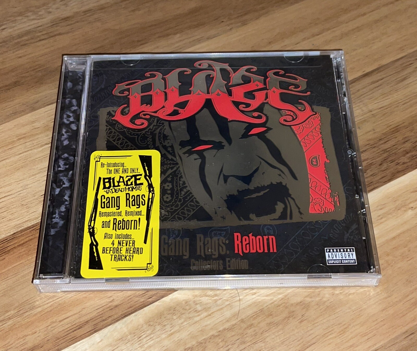 SEALED! BLAZE YA DEAD HOMIE - GANG RAGS: REBORN twiztid insane clown posse OOP