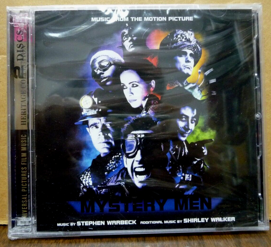MYSTERY MEN Soundtrack 2-CD Walker La-La Land Records Limited to 3000 Units NEW