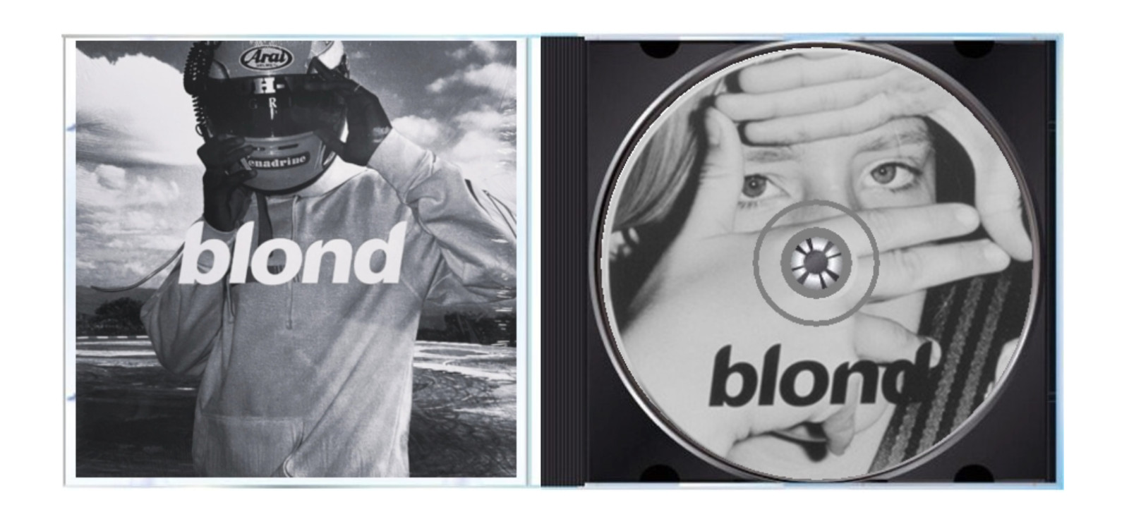Frank Ocean - HANDMADE CD lot - Nostalgia Ultra, Channel Orange, Endless, Blonde