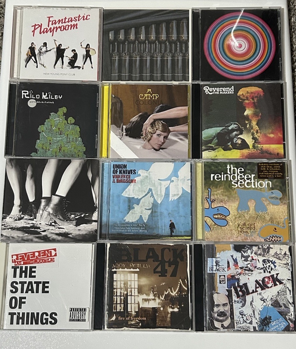 25 CD Britpop Alternative 90s - 2010s - See Description For All Bands & Titles