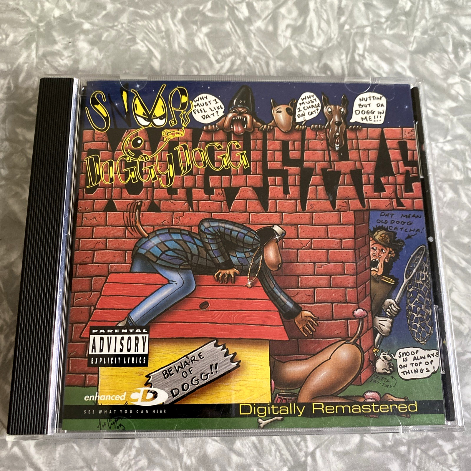 Snoop Doggy Dogg Doggystyle CD 2001 Death Row Remastered Enhanced Nate Dogg