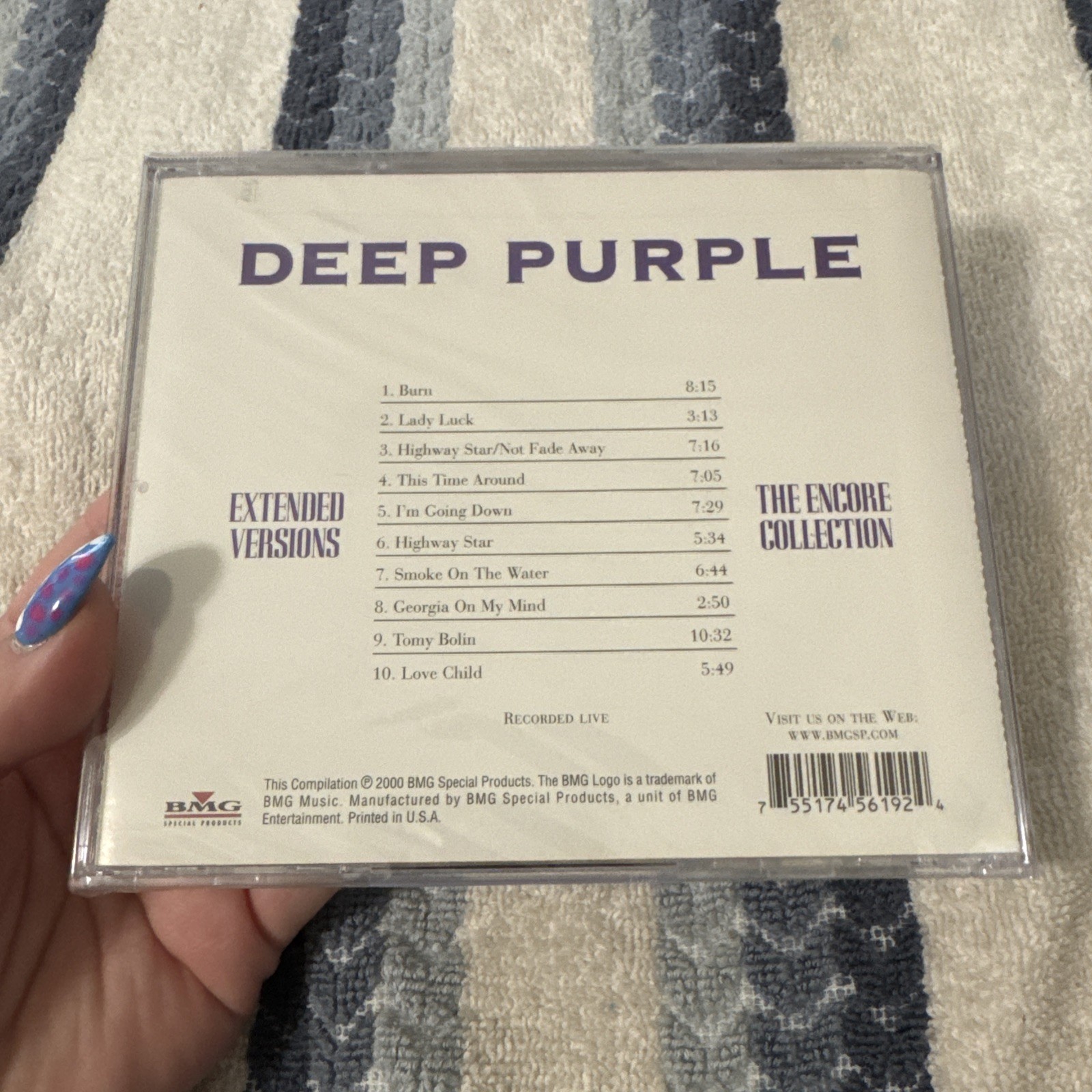 NEW** Deep Purple: Extended Versions The Encore Collection CD Sealed