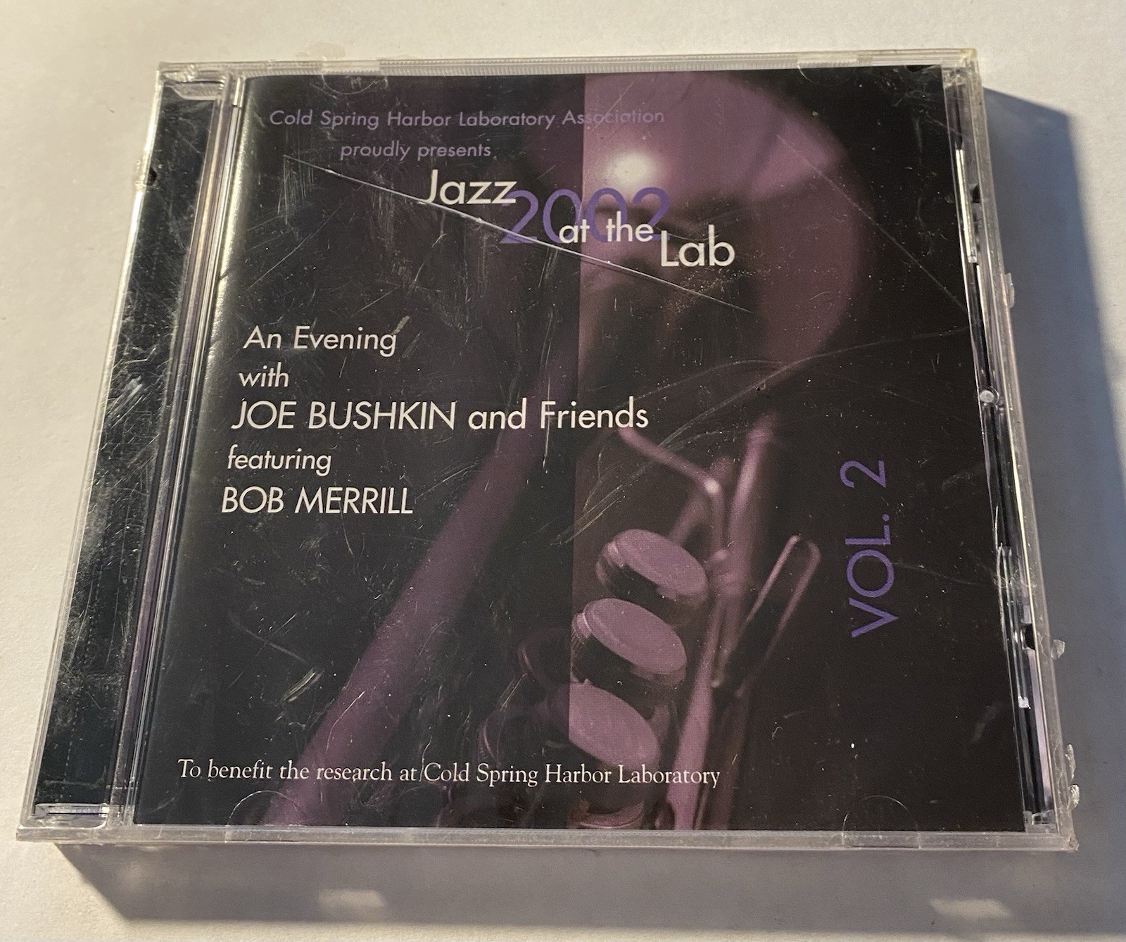 Jazz at the Lab 2002 VOL. 2 CD. JOE BUSHKIN AND FRIENDS WITH BOB MERRILL New