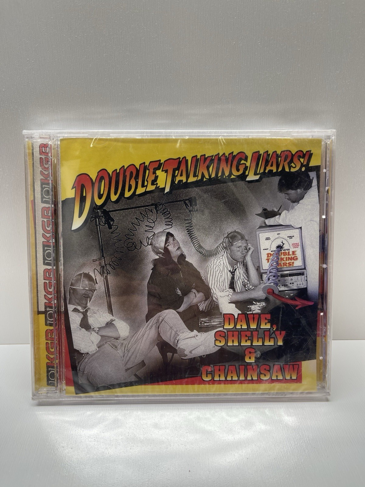 Double Talking Liars Dave Shelly & Chainsaw CD 101.5 KGB DSC 1996-1997 (NEW)