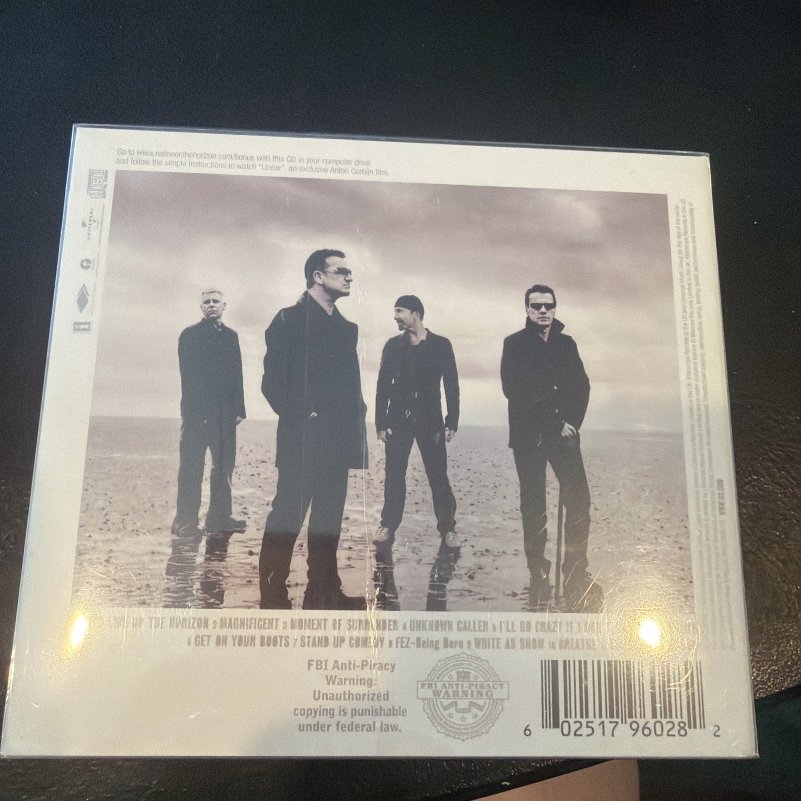 U2 No Line On The Horizon Digi-pack Limited Edition CD/Poster/booklet Limited
