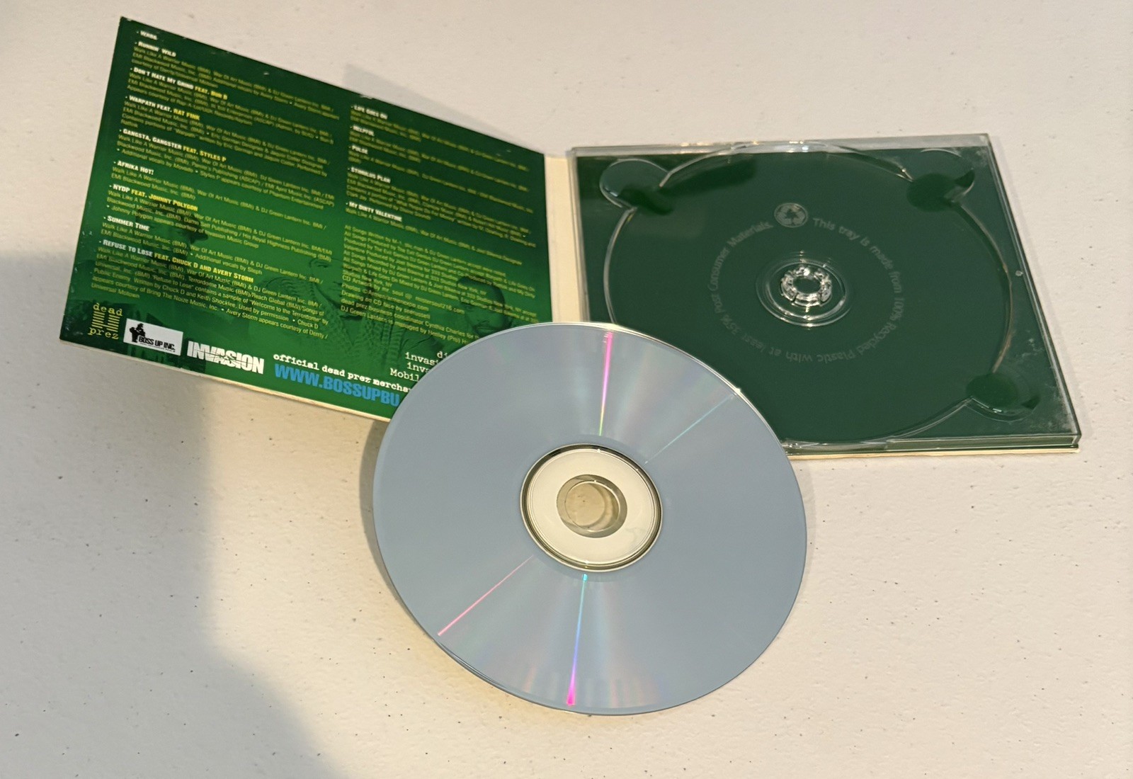 Dead Prez & Dj Green Lantern "Pulse Of The People" Pre-owned CD 2009