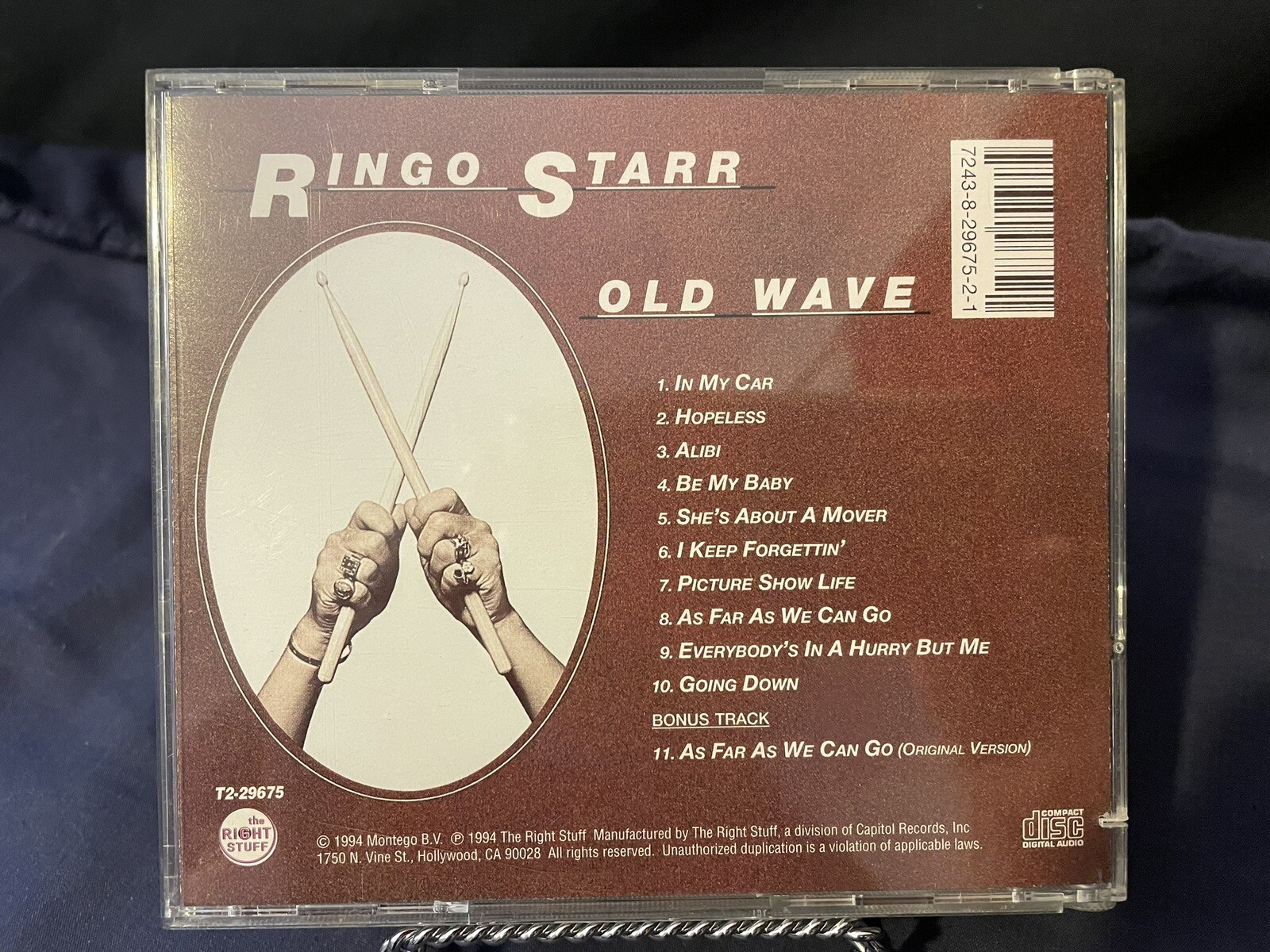 Ringo Starr Old Wave CD RARE Excellent