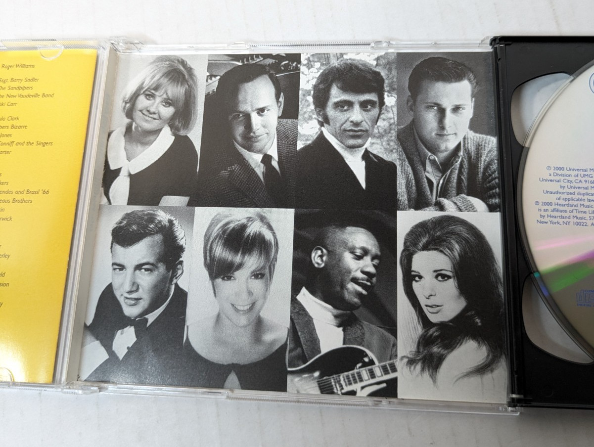 Easy Listening Gold 1966-1967 2 discs CD 30 Tracks 1960s POP Heartland Tested