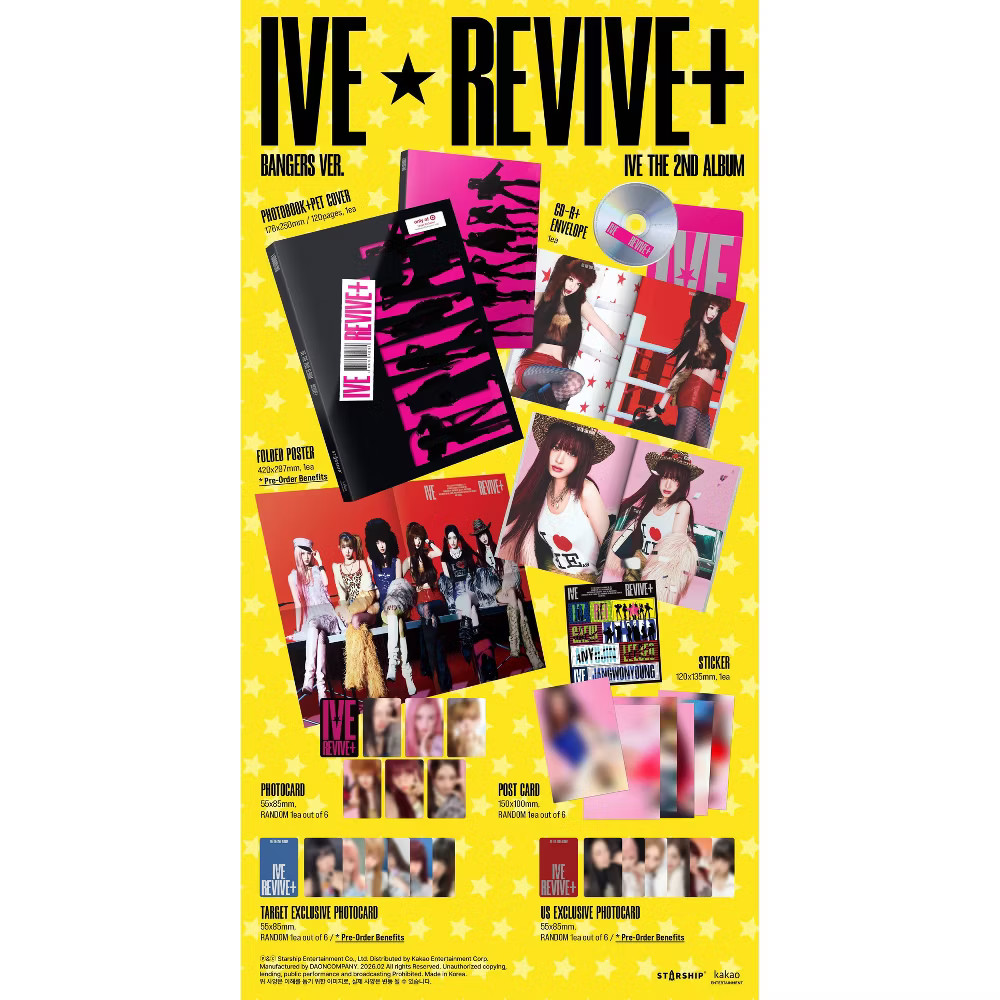 IVE - IVE The 2nd Album Revive+ (CD)