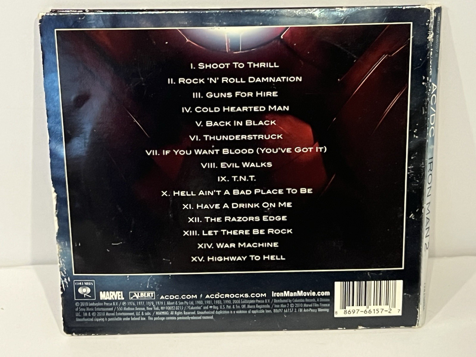 AC/DC - Iron Man 2 [Digipak] Walmart Exclusive Version (CD, 2010 Columbia)