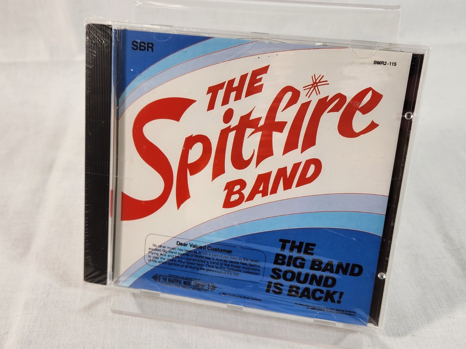 Spitfire Band - The Big Band Sound Is Back CD - Jazz SEALED Fast Ship